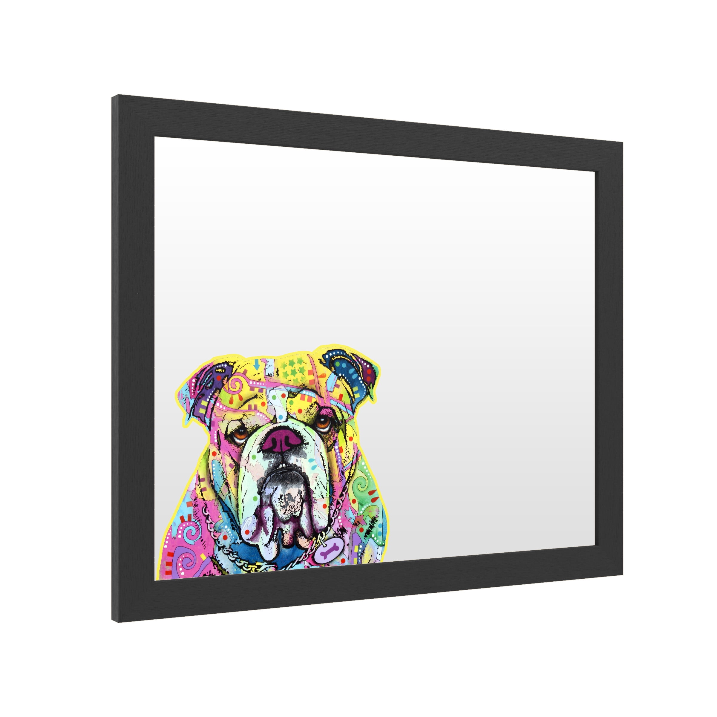Trademark Fine Art 'The Bulldog' Markerboard by Dean Russo