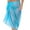 Blue, variant on FUTATA Women Swimsuit Beach Cover Up Sarong Sarong Beach Wrap Sheer Short Skirt Bikini Chiffon Scarf for Swimwear