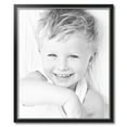 thumbnail image 2 of ArtToFrames 25" x 30" Black Velvet with Silver - 1.25 Picture Frame, 25x30 inch Black MDF Poster Frame (WOM-4691),  Pack, 2 of 8