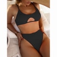 thumbnail image 1 of Bikini Push Up 2022, bañador Sexy para mujer, traje de baño sólido para mujer, Tanga de cintura alta, conjunto de Bikini brasileño, traje de baño para mujer Tan Jianjun unisex, 1 of 2