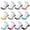 Multicolor, variant on 12 Pairs Toddler Kids Cushion Socks Boys&Girls Athletic Basketball Sport Youth Crew Soft Breathable Socks For Outdoor