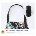 thumbnail image 7 of Women's Printed Fashionable Kitchen Cooking Apron, Non-Absorbent Of Dirt And Moisture Material, Large Front Pocket For Small Items Storage, Adjustable Strap, Suitable For Cooking, 7 of 7