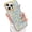 Gold Diamond Sequins, variant on Cute Case for iPhone 17 Case for Women Girls [ Compatible with Magsafe ] Translucent Gold Cheetah Print Pattern Design, Aesthetic Glitter Sparkly Bling Leopard Magnetic Phone Cover