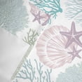 thumbnail image 4 of Window Valance for Kitchen,Abstract Ocean Coral Starfish Rod Pocket Curtain Valances Short Curtains Drapes Panel,Watercolor Marine Life Window Treatment Topper for Living Room Bathroom Bedroom Home, 4 of 9