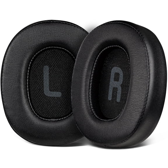 SOULWIT Earpads Replacement for JBL Tune 700BT, 710BT, 720BT, 750BTNC, 760NC, 770NC Wireless Over-Ear Headphones, Ear Pads Cushions with Soft Protein Leather and High-Density Foam - Black