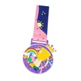thumbnail image 2 of Premio Medalla Participación Trofeos Suministros de suministros de la fiesta Medalla de premio para niños con cinta de cuello para niños Eventos de Plata, 2 of 8