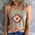 thumbnail image 2 of Mujeres Sexy Gradiente Sin Mangas Yoga Camisetas Verano Loose Fit Athletic Pullover Chaleco Fridja qr194, 2 of 7