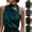 Green, variant on Women's Satin Elegant T-Shirt Off Shoulder Sleeveless Halter Neck Top Mock Neck Beach Going Out Streetwear Asymmetrical One Shoulder Lightweight Shirts for Party Evening Tops