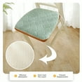 thumbnail image 6 of PONPRNGY Thick Chair Cushions for Dining Chair, Short Plush Kitchen Chair Pads, U Shaped Indoor Seat Cushions with Ties & Non-Slip Backing, 6 of 6