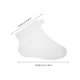 thumbnail image 4 of 100 protectores de plástico para pies, transparentes, desechables, de cera, para baño, calcetines hidratantes desechables, bolsas para pies, 4 of 8