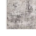thumbnail image 4 of Benjara Elanor 5 x 7 Area Rug, Modern Abstract Design, Gray Polyester, Jute Backing, 4 of 5
