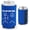 Royal Blue, variant on I've Got Your Back Magnetic Can Coolie (Black)