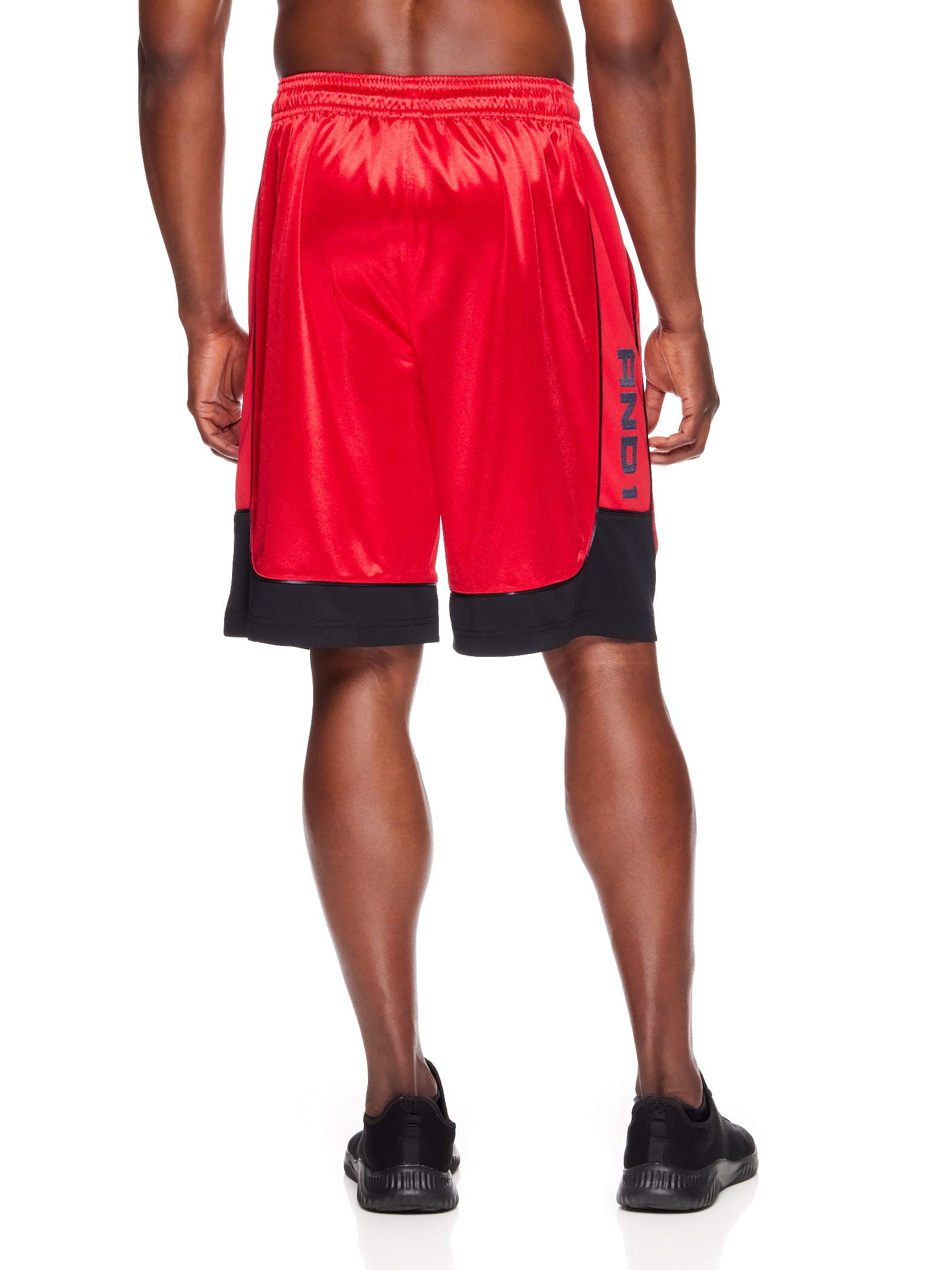 AND1 Men's and Big Men's Active All Courts 11" Basketball Shorts, Up To Size 5XL