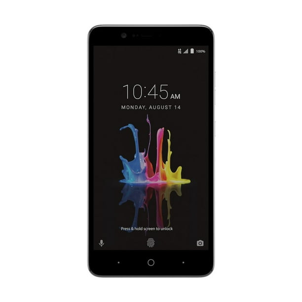 Zte Blade Z Max Grade B Metro Pcs Black 32 Gb 6 In Screen Walmart Com Walmart Com