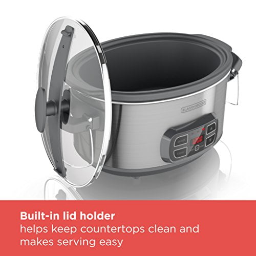 Black and Decker 7 qt. Silver Stoneware Slow Cooker - Total Qty: 1, Count  of: 1 - Ralphs