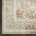 thumbnail image 5 of Nourison Astra Machine Washable 5'3" x 7' Rust Multicolor Vintage Indoor Rug, 5 of 9