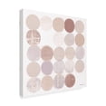 thumbnail image 2 of Trademark Fine Art 'Dots II Square II Blush' Canvas Art by Michael Mullan, 2 of 4