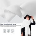 thumbnail image 4 of Bufanda Bluelander de Invierno para Mujer, Blanco, 4 of 5