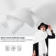thumbnail image 4 of Bufanda Bluelander de Invierno para Mujer, Blanco, 4 of 5