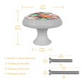thumbnail image 6 of Beach Sea Starfish Crystal Glass Drawer Knob Pull Ergonomic 30mm Circle Glowing Furniture Cabinet Handle for Kitchen Dresser Cupboard Wardrobe, 6 of 7