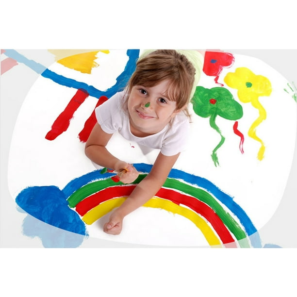 30pcs Éponge Peinture Pinceaux Kit Mini Kit De Peinture Enfant Dessin Pinceau  Peinture Set