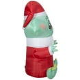 thumbnail image 6 of Airblown 5 Foot Tall Grogu in Santa Suit, 6 of 6