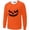 Z2-Orange, variant on Mens Halloween Pumpkin Graphic Sweatshirts Spooky Season Long Sleeve Crew Neck Pullover
