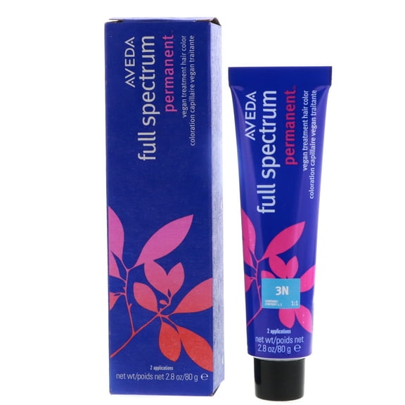 Aveda Full Spectrum Permanent Vegan Treatment Hair Color, #3N, 2.8 oz