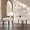 Beige-(Brown Leg), variant on Memoryfield Dining Chairs Set of 2, Modern PU Leather Upholstered Armless Chairs, Dining/Kitchen/Living Room, Brown