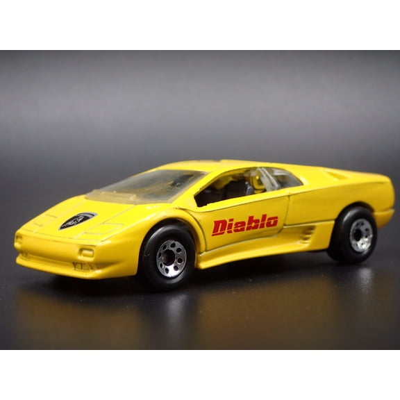 Open Box 1990-2001 LAMBORGHINI DIABLO SUPER CAR 1/64 SCALE COLLECTIBLE DIECAST MODEL CAR