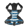 thumbnail image 4 of Lsque Ocean on Striped Dog Harness, No-Pull Pet Harness with 2 Leash Clips, Adjustable Soft Padded Dog Vest with Easy Control Handle for Large Dogs-, 4 of 9