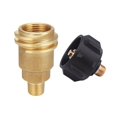 thumbnail image 3 of Qcc1 Propane Adapter Regulator Valve Fitting 5042 Male Qcc1 Nut Propane Fitting Hose Adapter With N, 3 of 5