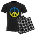 thumbnail image 6 of CafePress - Peace In Ukraine. Stand With Ukraine. Supp Pajamas - Men's Dark Loose Fit Cotton Pajama Set, 6 of 7