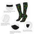 thumbnail image 3 of Fotbe St. Patrick's Day8 Calcetas Divertidas Estampadas para Hombre y Mujer, Calcetas de Algodón hasta la Rodilla para Caminar, Correr, Enfermería y Embarazo, 3 of 6