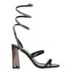 thumbnail image 1 of Sandalias De Tacon Ozono Mujer Negro Dama Correa De Tobillo negro 23.5 MX, 1 of 10