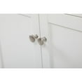 thumbnail image 5 of Elegant Decor Franklin 72" Aluminum MDF Double Bathroom Vanity in White, 5 of 15
