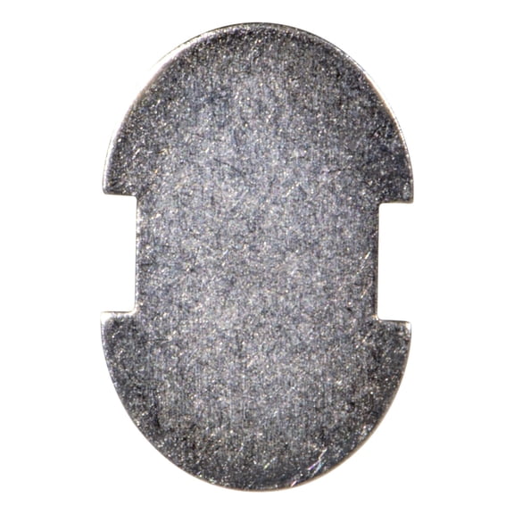 Nickel 2-Prong Clinch Plate Turn Buttons (10 pcs.)