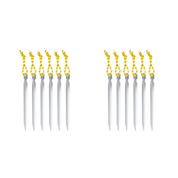 Sonducket 6X clavijas para tienda de campaña estacas ligeras de aleación de aluminio