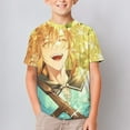 thumbnail image 5 of The Legend of Zelda T-Shirts for Boys Girls, Kids 3D Print Short Sleeve, Unisex Crew Neck Tee Shirts for Youth, 5 of 9