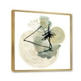 thumbnail image 2 of Designart Abstract Landscape Of Mountains Moon and Tree FLOAT FRAME WALL ART, 2 of 4