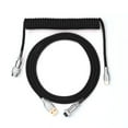 thumbnail image 1 of Cable de teclado EPOMAKER Mix USB C a USB A de 1,8 m enrollado negro, 1 of 7