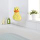 thumbnail image 5 of Organizador de juguetes de baño, bolsa de almacenamiento de juguetes de baño de dibujos animados para niños, baño de bebé de secado rápido con 2 ventosas fuertes, pato, 5 of 7