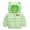 Green, variant on Generic Toddler Baby Kids Bear Hooded Down Jacket Lightweight Puffer Winter Coats