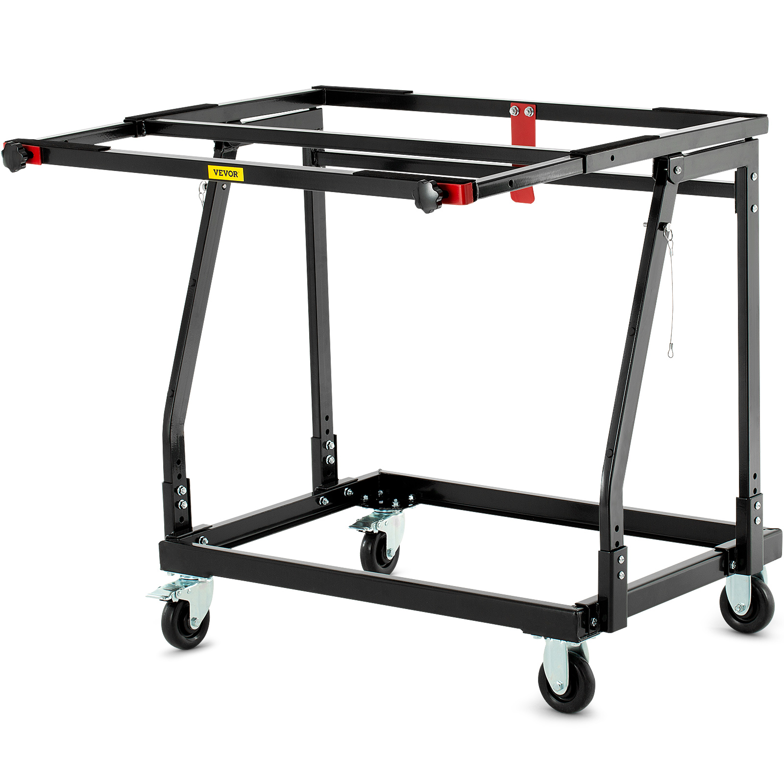 VEVOR Panel Cart, 4 x 4” Rolling Casters, 150lbs Rigid Steel Frame