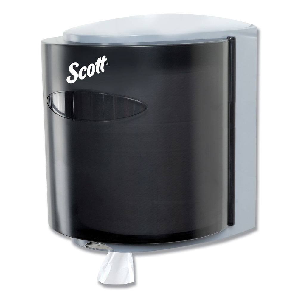 Scott Roll Control Center Pull Towel Dispenser, 10.3 x 9.3 x 11.9, Smoke/Gray -KCC09989 - image 2 of 4