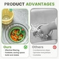 thumbnail image 3 of Cactus Drain Catcher, 2025 Upgraded Kitchen Sink Drain Strainer, Pop up Universal Stainless Steel Sink Stoppers, Automatic Pressing Anti-Clogging Waste Collector Filter for Home Use, 3 of 8