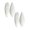 A235 White3_2Pack, variant on 2Pack Cuttlefish Bone Cuddle For Birds Parrots Chewing Toys Natural Pet Molar Teeth Grinding Cage Tortoises, White, Large, Style Wh3L