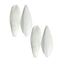 Cuttlefish Bone Bird Cuttlebone for Parakeets Cuttlebone for Birds - 100% Natural Cuttlefish Bone Bulk Chew Toy Bird Bites Calcium Stone 4Pcs