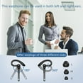 thumbnail image 5 of Bluetooth Headset, V5.3 Wireless Earpiece Bass Stereo, Built-in Microphone, 48H Talk Time, 5 Days Standby Time, Wireless Headset with Mic for Work Business Office Trucker, 5 of 8