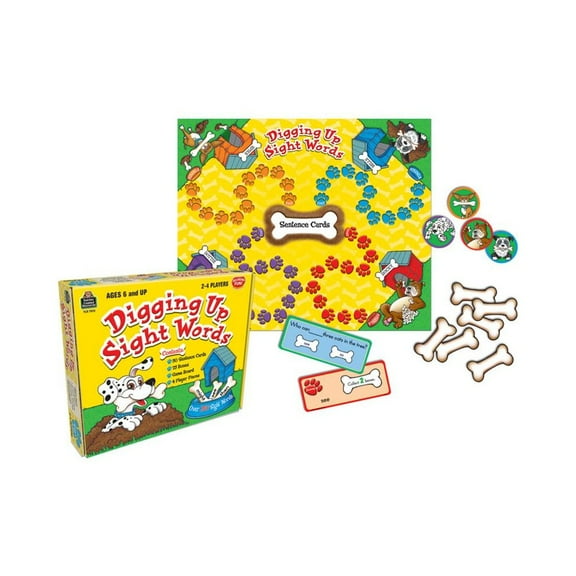 Teacher Created Resources Digging up Sight Words Board Game